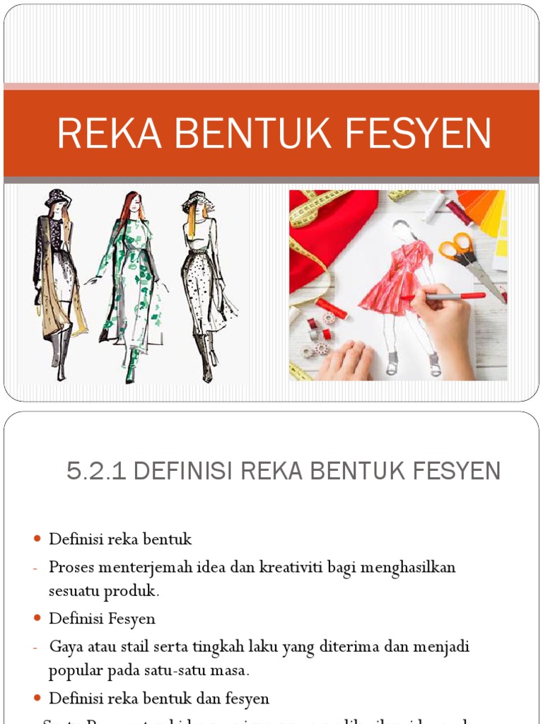 Reka Bentuk Fesyen Pdf