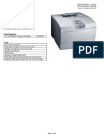 IBM Infoprint 1422 Repair Procedure