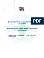 Manual de Etica y Deontologia Profesional
