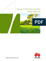 Huawei S2700 Series Switches Product Brochure