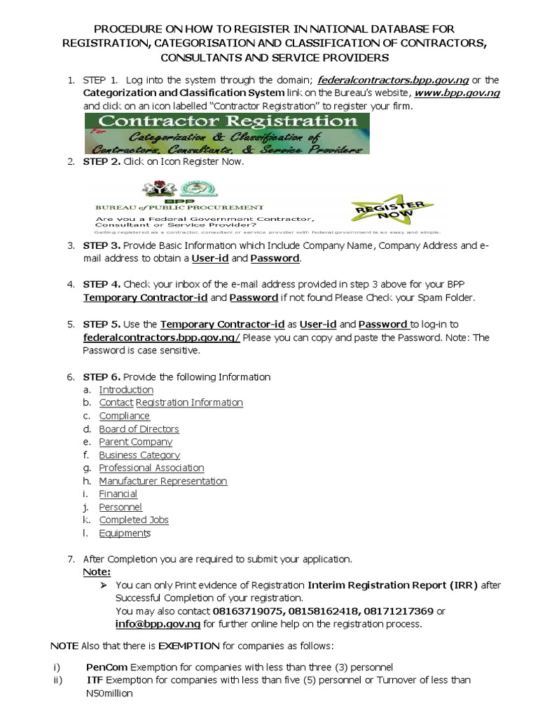 Registration Procedure | PDF | Business | Finance & Money Management