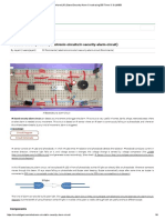 Infrared (IR) Based Security Alarm Circuit Using 555 Timer IC & LM358