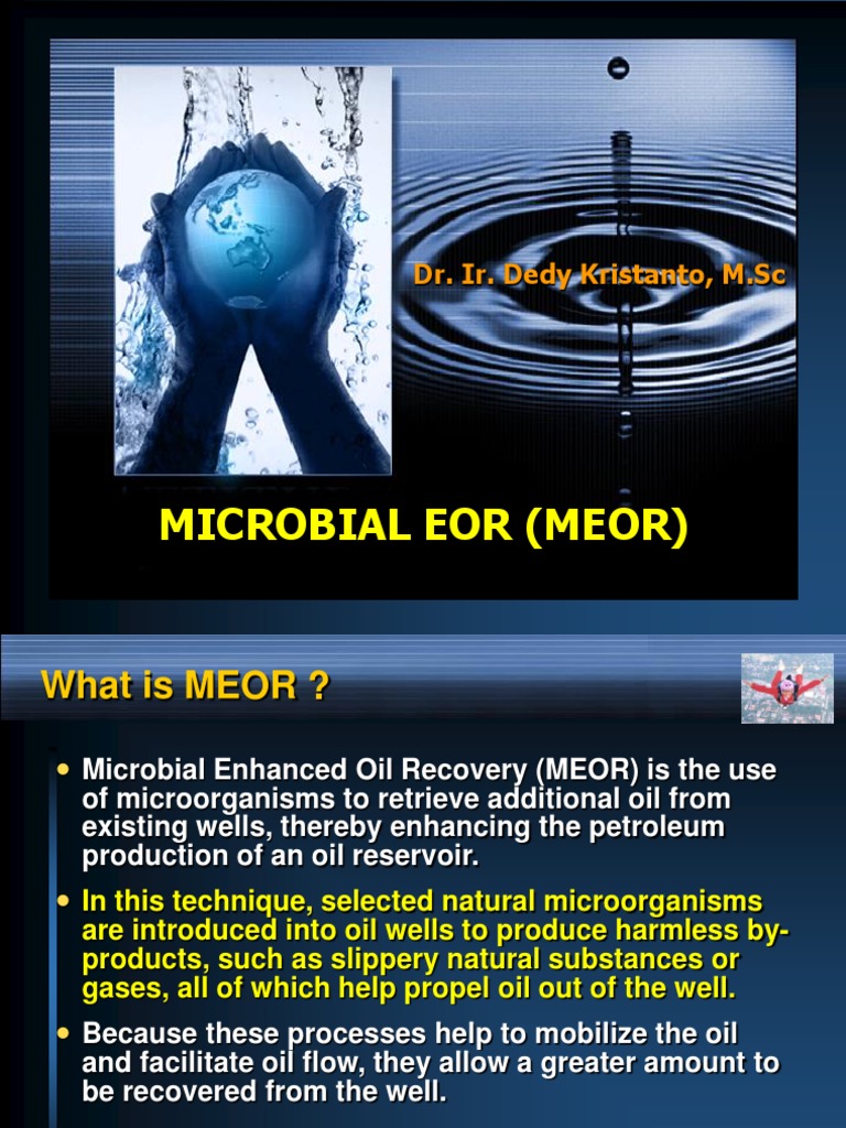 7 Microbial EOR (MEOR) PDF Enhanced Oil Recovery Surfactant