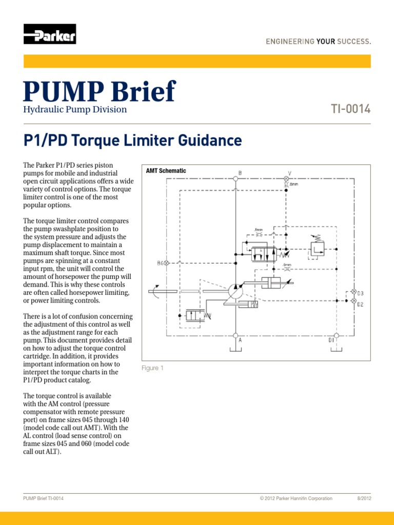 P1PD Torque Limiter Guidance Torque Pump