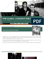 The Clash - I Fought The Law Music Video Analysis