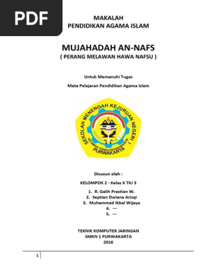 Pai Mujahadah An Nafs Kelompok 2 X Tkj 3