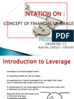 Financial Liverage Final