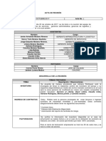 Acta de Reunión 03