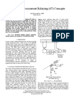 Directional Overcurrent Relay Concepts Review