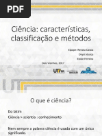 Seminário - Ciências