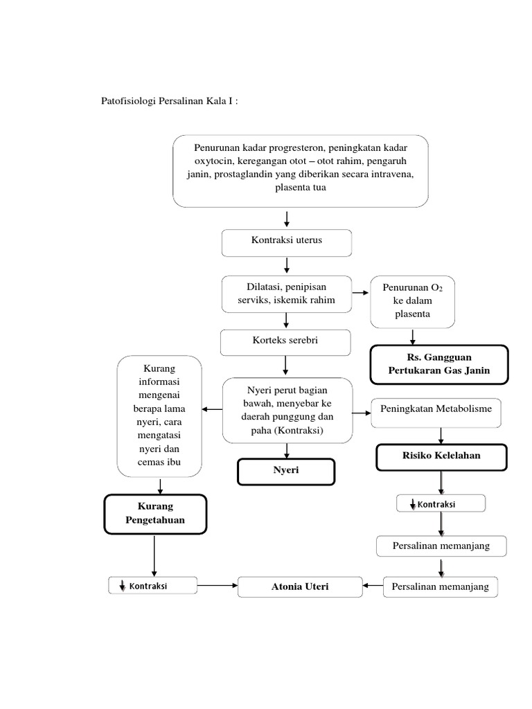 Pathway Persalinan Normal