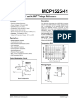 MCP1525-41 2.5V and 4.096V Voltage References.pdf