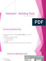 Interface - Building Tools