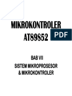 8 - Mikrokontroler At89s52
