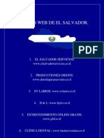 Paginas Web de "El Salvador"