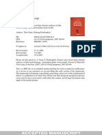 2007 - Fourier Series Based Finite Element Analysis of Tube Hydro Forming - Generalized Plane Strain Model