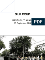 Silk Coup: Bangkok, Thailand 19 September 2006