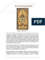 Dion Fortune - LOS NO HUMANOS PDF