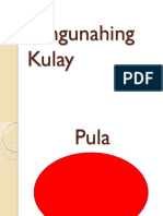 Pangunahing Kulay at Pangalawang Kulay