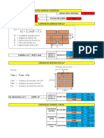 Excel-Calculo de Ladrillos y Mortero