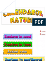 Calendarul Naturii PDF
