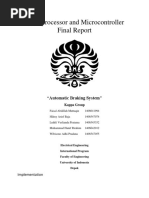 Microprocessor and Microcontroller Final Report: "Automatic Braking System"