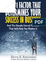 MINDSET The 1 Factor That Determines Your Success in Business Ebook