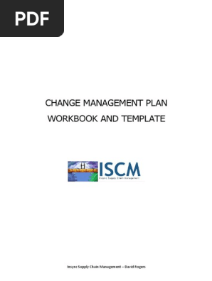 Change Management Plan