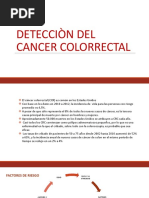 Detecciòn Del Cancer Colorrectal