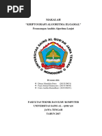 Download Makalah Kriptografi Algoritma ElGamal by Catra Andika Ramadhani SN361323222 doc pdf
