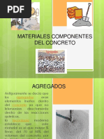 Materiales Componentes Del Concreto (1 Exposicion)