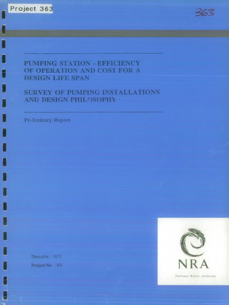 Pumping Station Research | PDF | Life Cycle Assessment | Pump