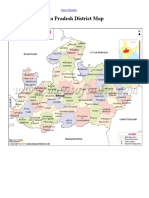 Madhya Pradesh District Map: Close Window
