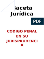 Codigo Penal en Su Jurisprudencia