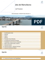 11 Lean Six Sigma - CEP - Controle Estatistio o Processo