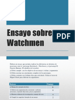 Ensayo Sobre Watchmen