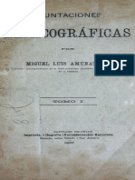 Amunátegui, Miguel Luis- Apuntaciones Lexicográficas [Tomo I]