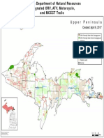 DNR Trail Map For UP