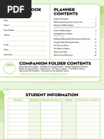 This Plan Book Belongs To Planner: Modalities of Learning, Bloom's Taxonomy, Tiered Instruction