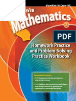 Homework Practice and Problem-Solving Practice Workbook: Contents Include
