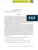 Schlager, E. & Weible, C. "New Theories of The Policy Process"