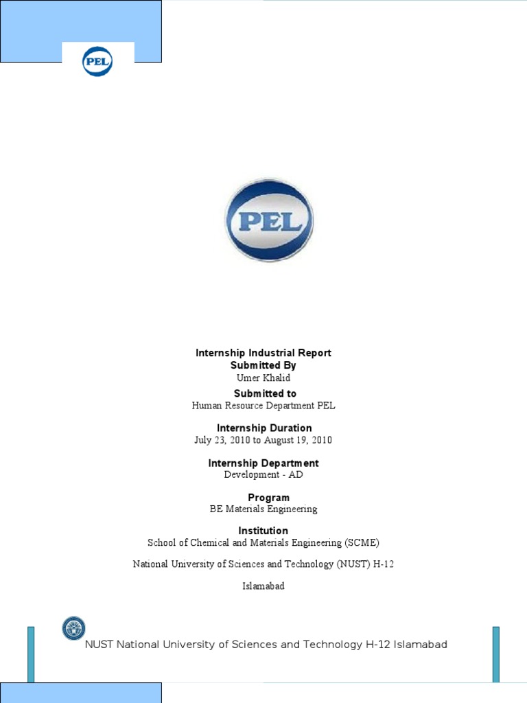 Internship Report HR | PDF | Science And Technology | Business