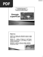 Drenaje Superficial 2012