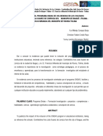 Experiencia  del Programa Ondas de Colciencias en los colegios: Comfatolima Ana Julia Suarez de Zorroza del    municipio de Ibagué e I.E. Francisco Miranda del municipio de Rovira, Tolima (Universidad del Tolima)