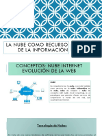 La Nube Como Recurso de La Información