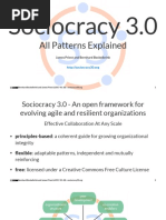 Sociocracy 3.0 - s3 All Patterns Explained 2017 09