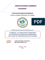 Informe Final de Practicas Pre Profesionales Callupe Huaranga Juan