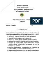 Parcial II de Máquinas de Elevación