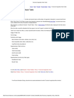 Torsional Irregularity Check Table