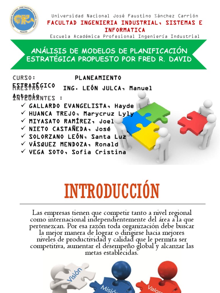 Modelos De Planificacion Estrategica Descargar Gratis Pdf